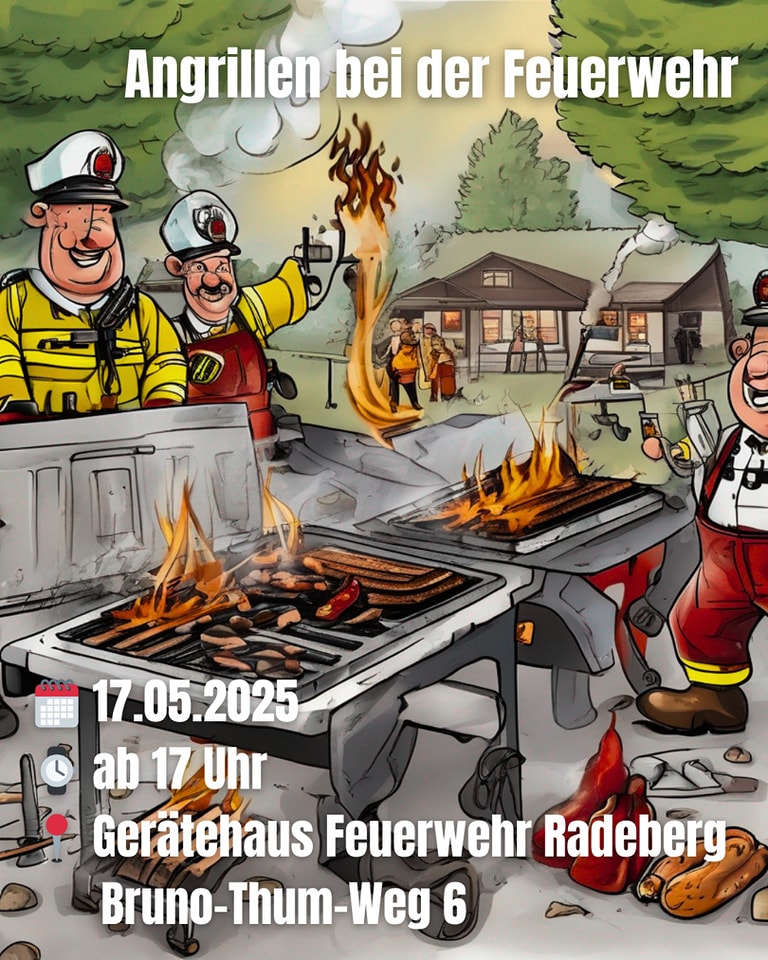 Angrillen bei der Feuerwehr